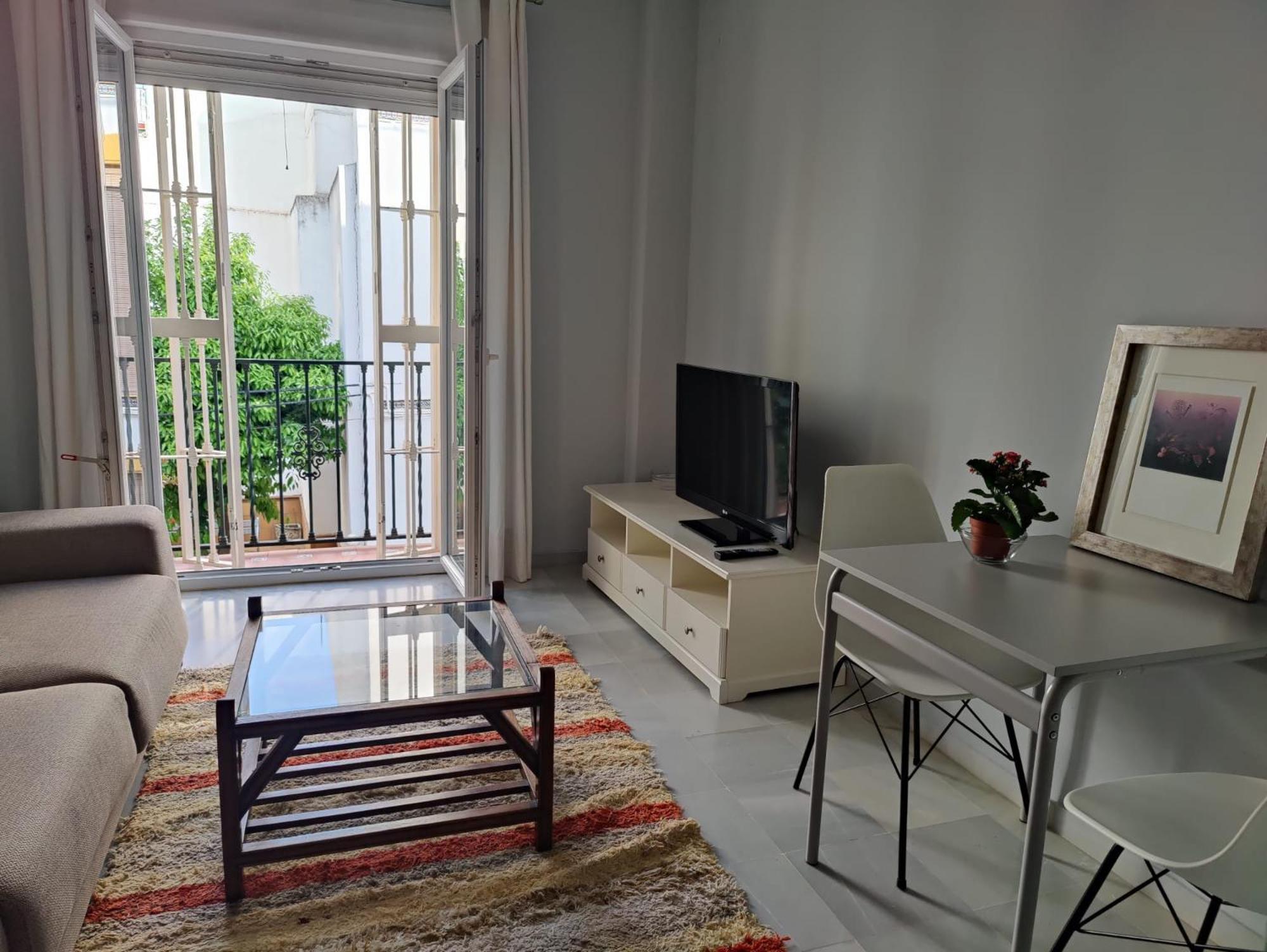 Luminoso Apartamento Exterior Con Balcon Y Patio En Centro Historico Feria-Alameda Sevilla Kültér fotó