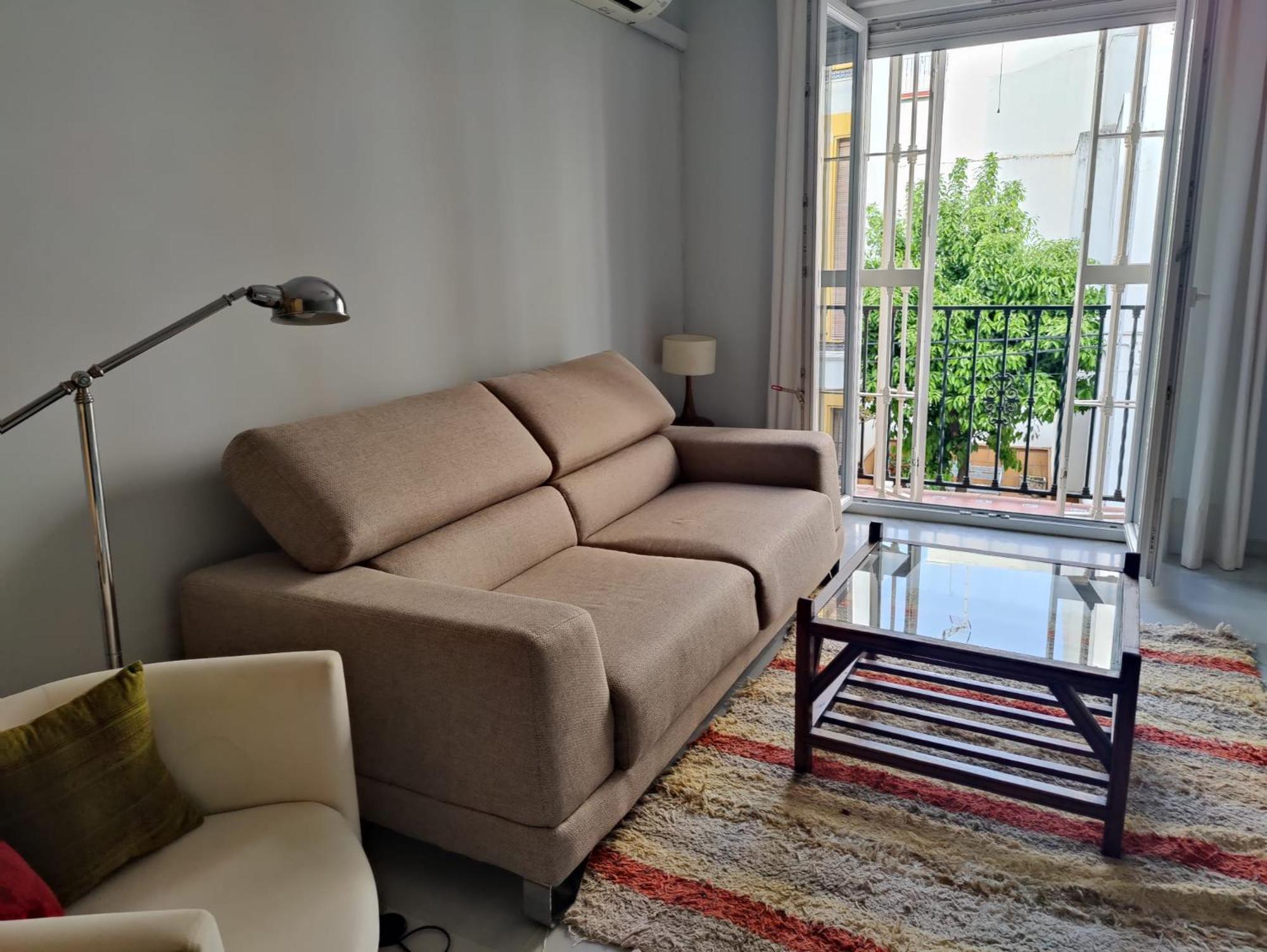 Luminoso Apartamento Exterior Con Balcon Y Patio En Centro Historico Feria-Alameda Sevilla Kültér fotó